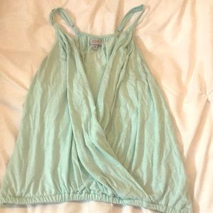 Tobi, mint green tank top. Size M